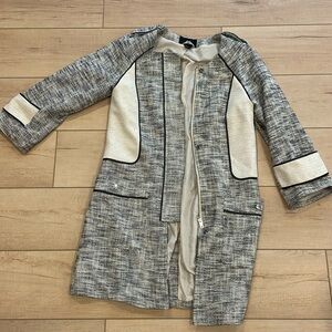 Famous H&M Tweed Jacket Peacoat